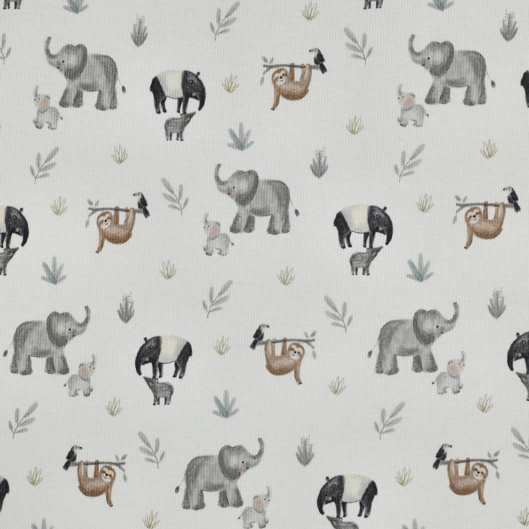 Rib Jersey Safari Tiere