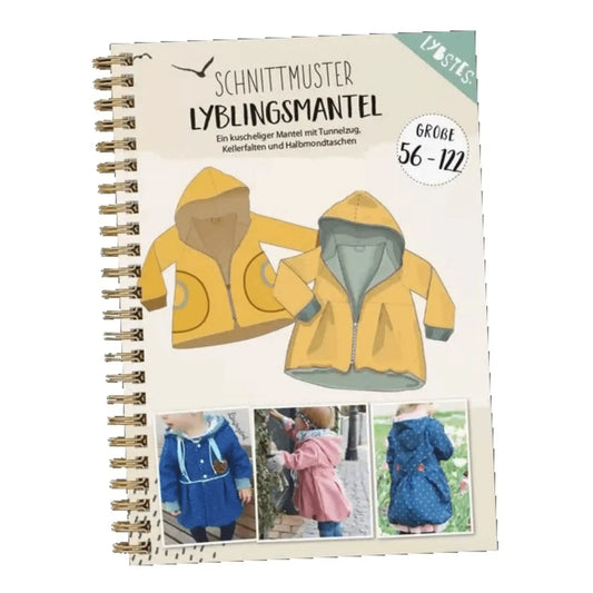 Schnittmuster Lyblingsmantel Gr. 56-122 - Stoff bei elli&else
