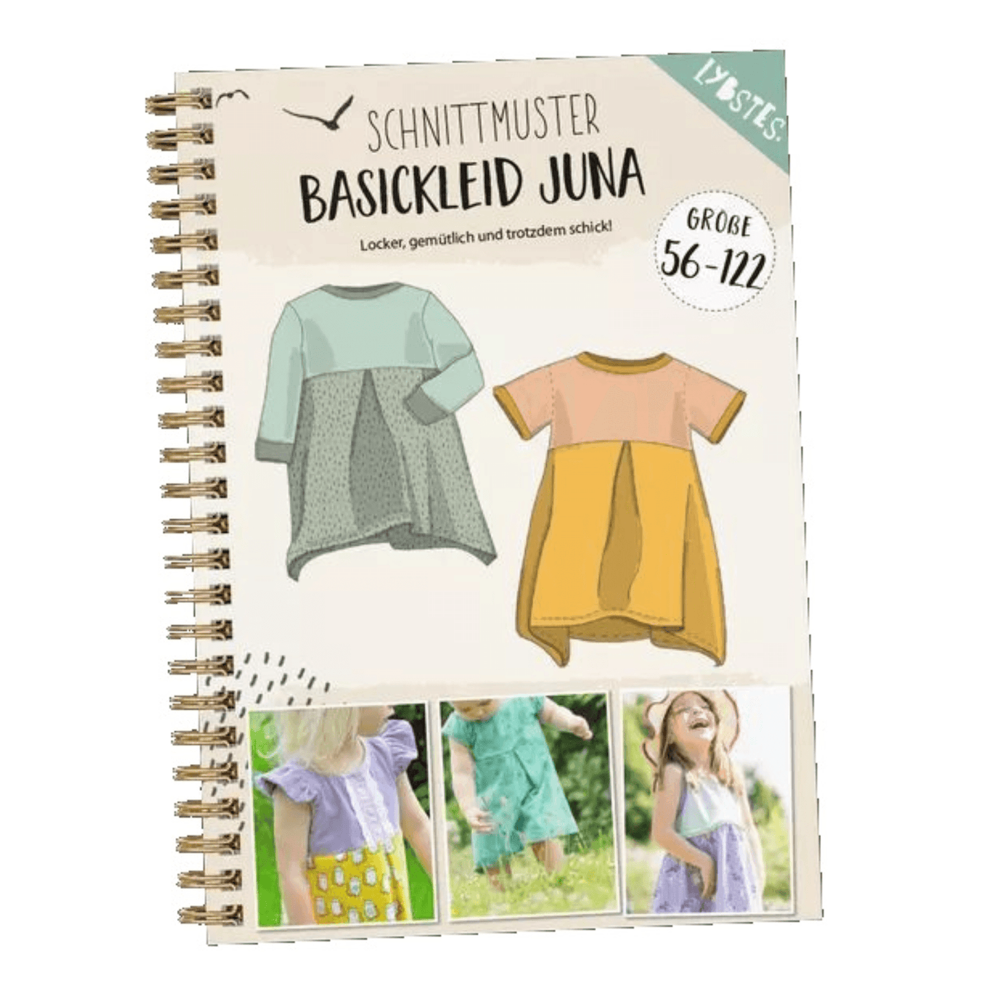 Schnittmuster Jerseykleid Gr. 56-122 - elli&else
