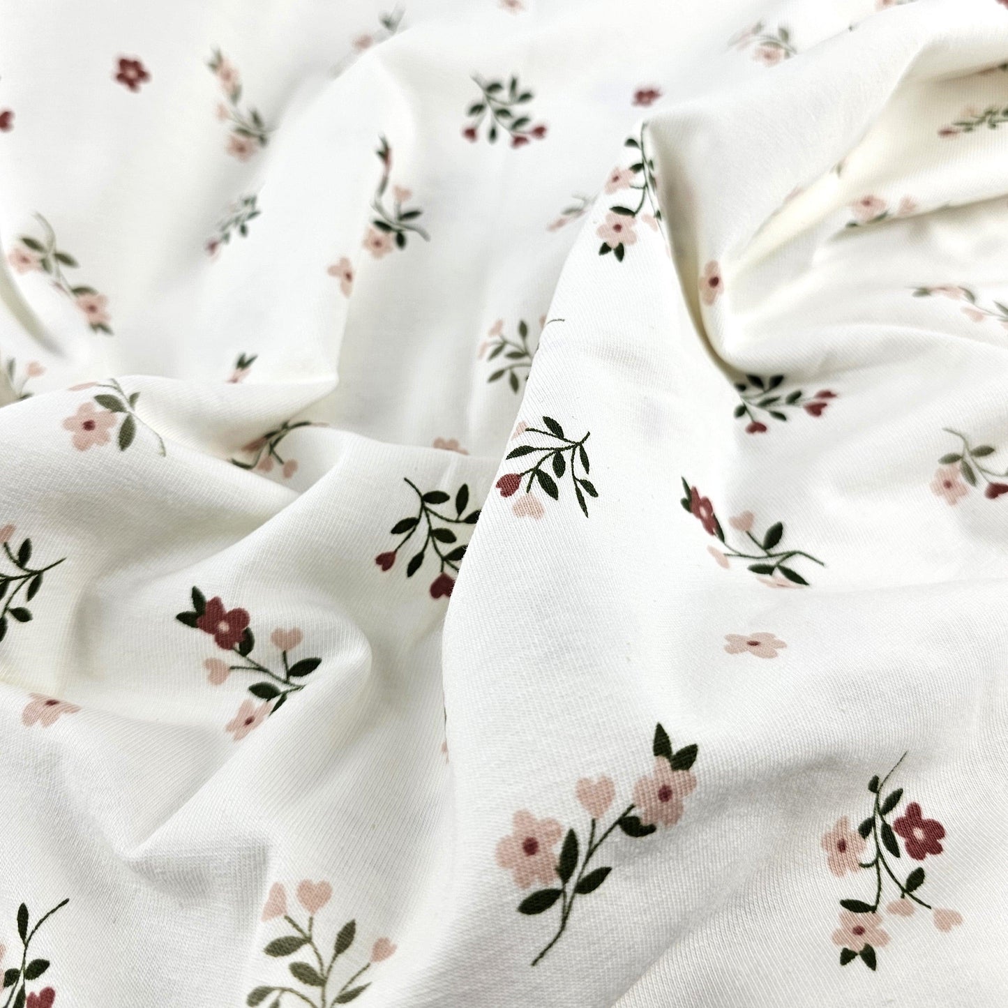 Jersey Blumen rosa - elli&else