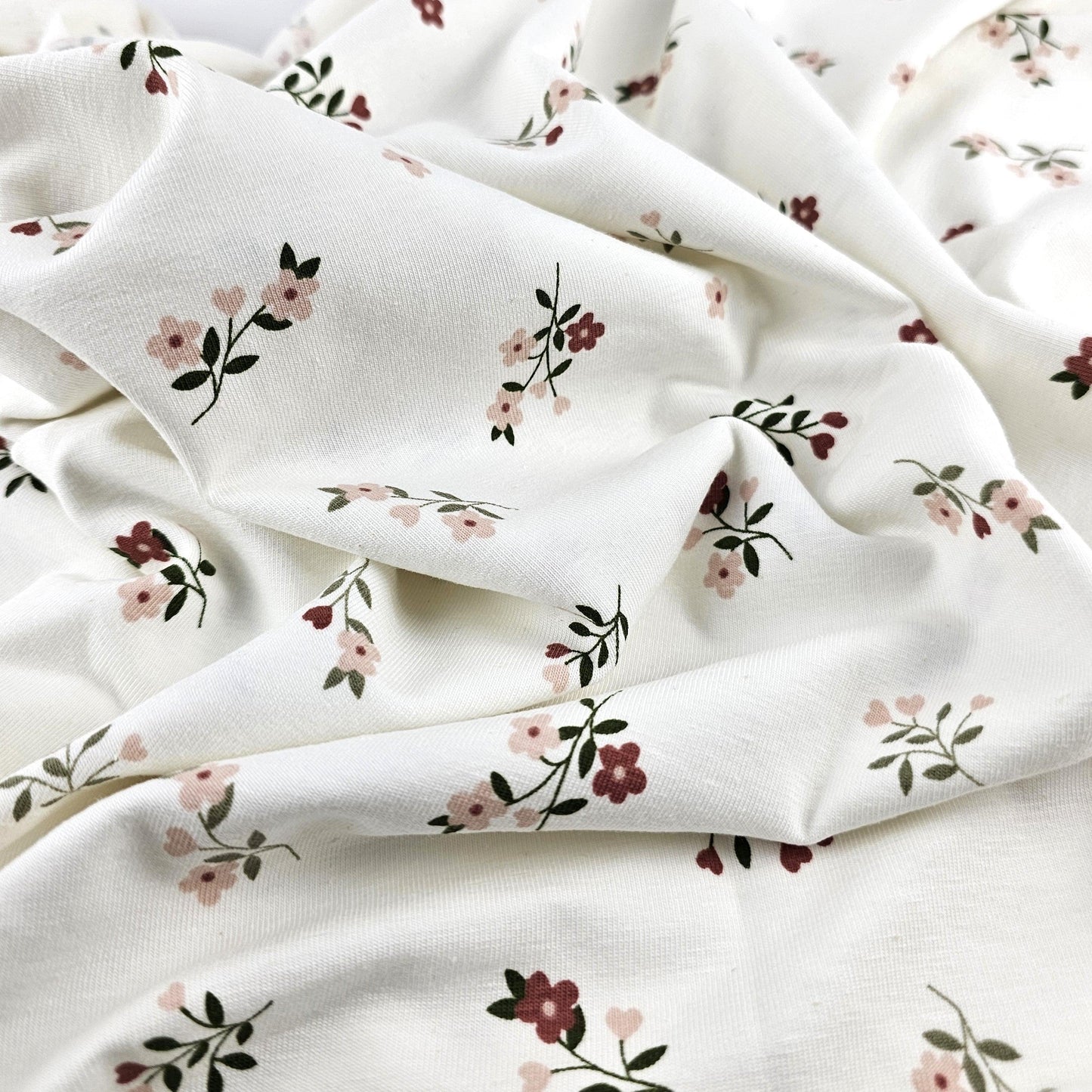 Jersey Blumen rosa - elli&else