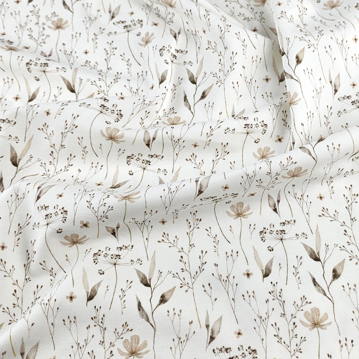 Jersey Blumenprint Natur - elli&else