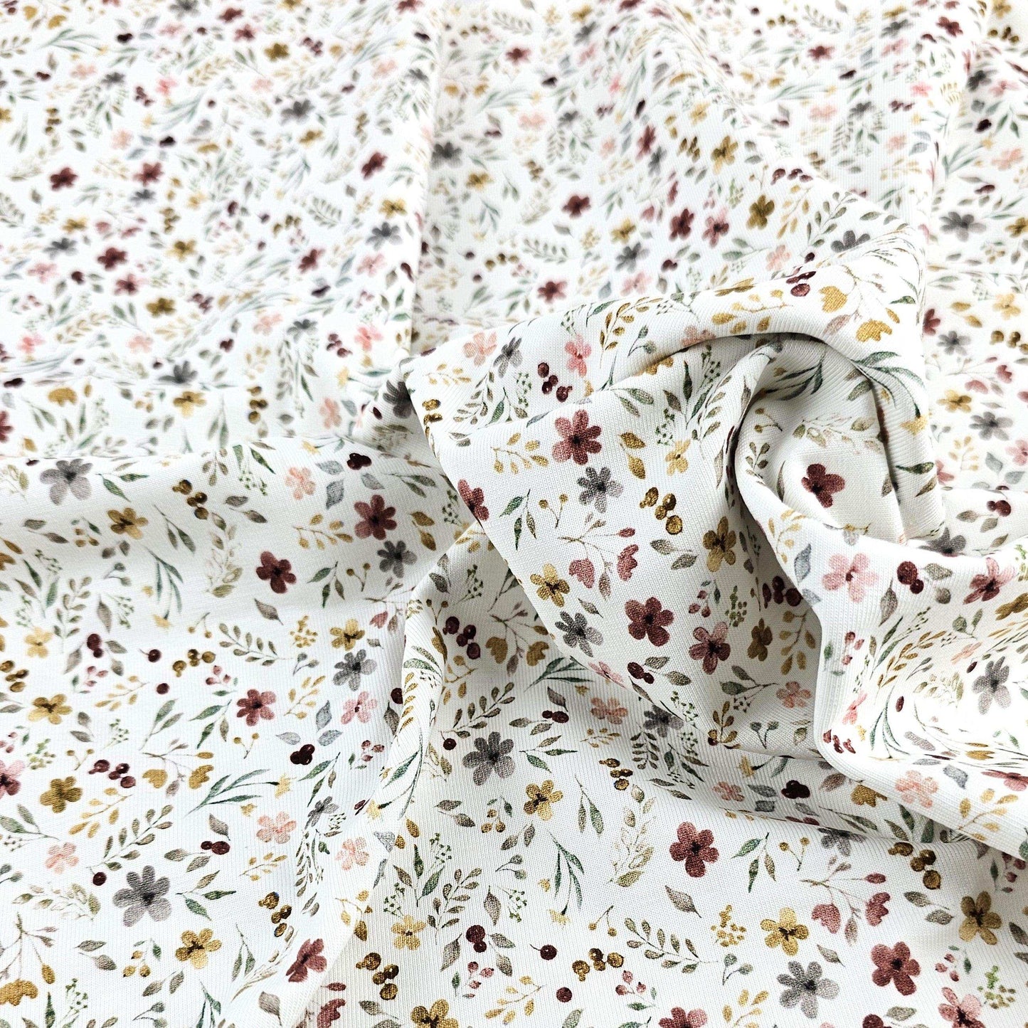 Jersey Blumenwiese bunt - Stoff bei elli&else