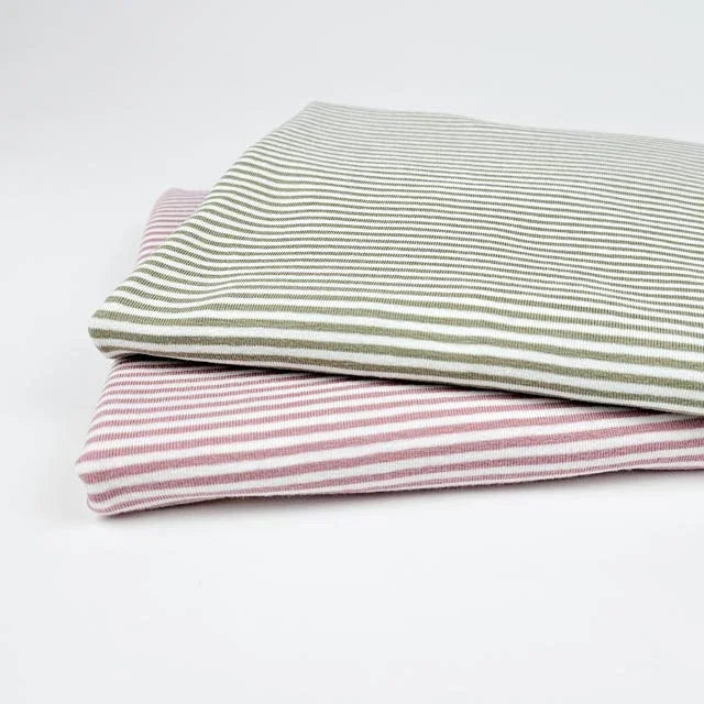 Jersey Streifen hell mauve - elli&else