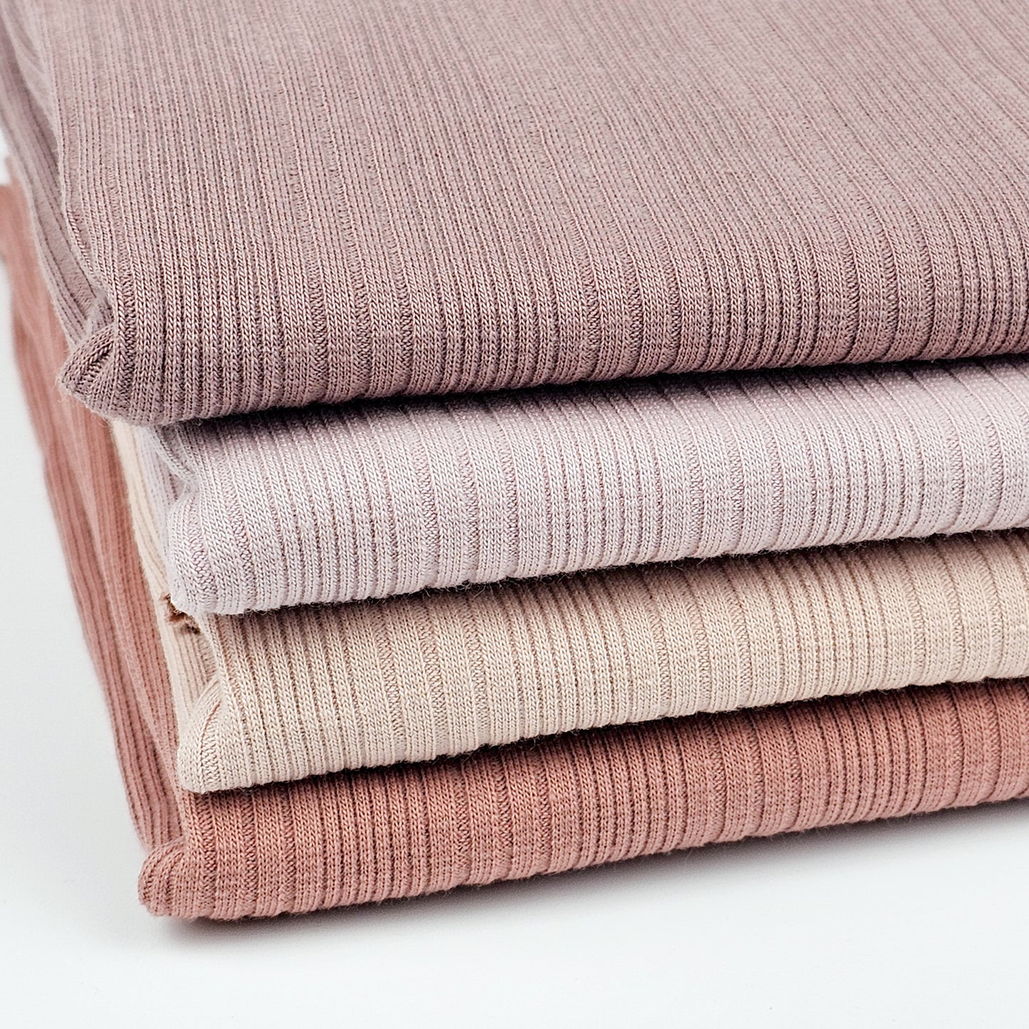 Rib Jersey mit unregelmäßigen Rippen