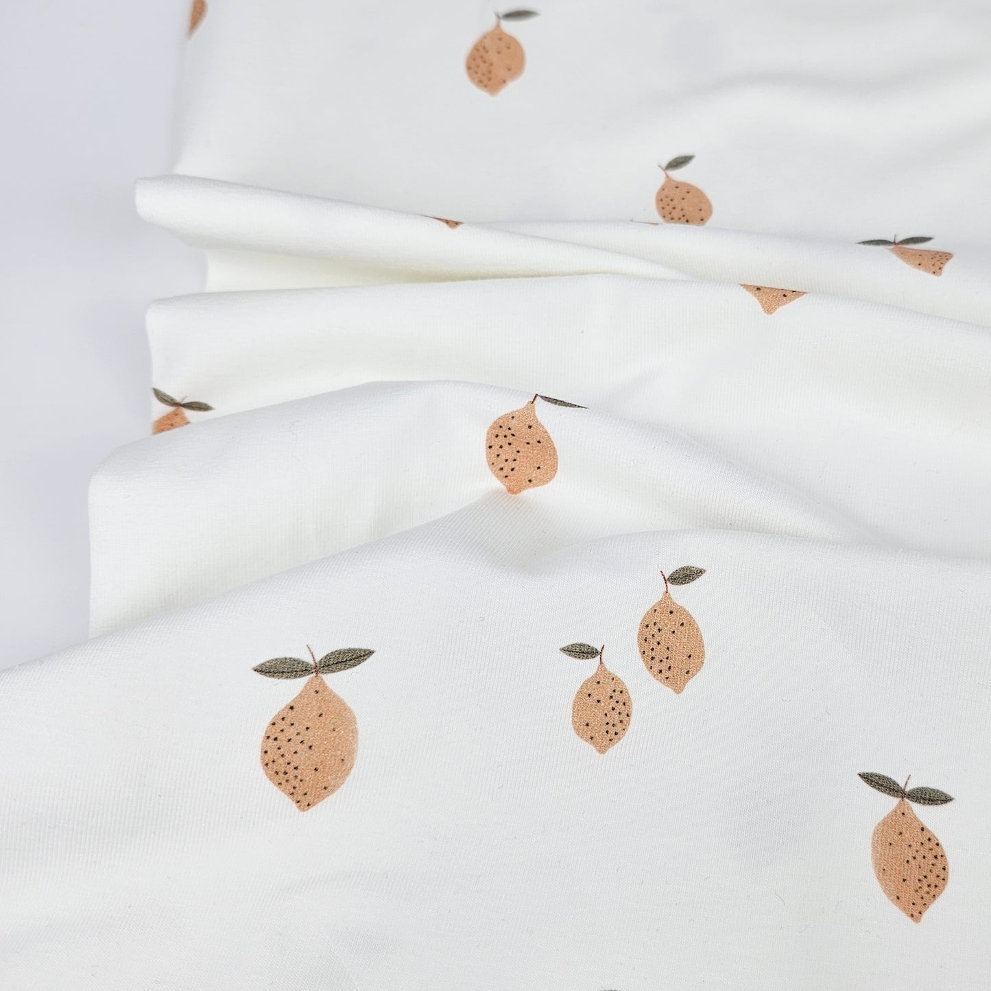 Jersey Zitronen von Family Fabrics