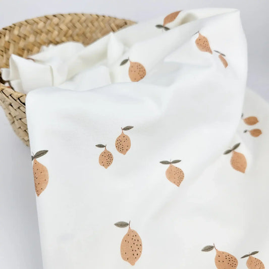 Jersey Zitronen | Family Fabrics - Stoff bei elli&else