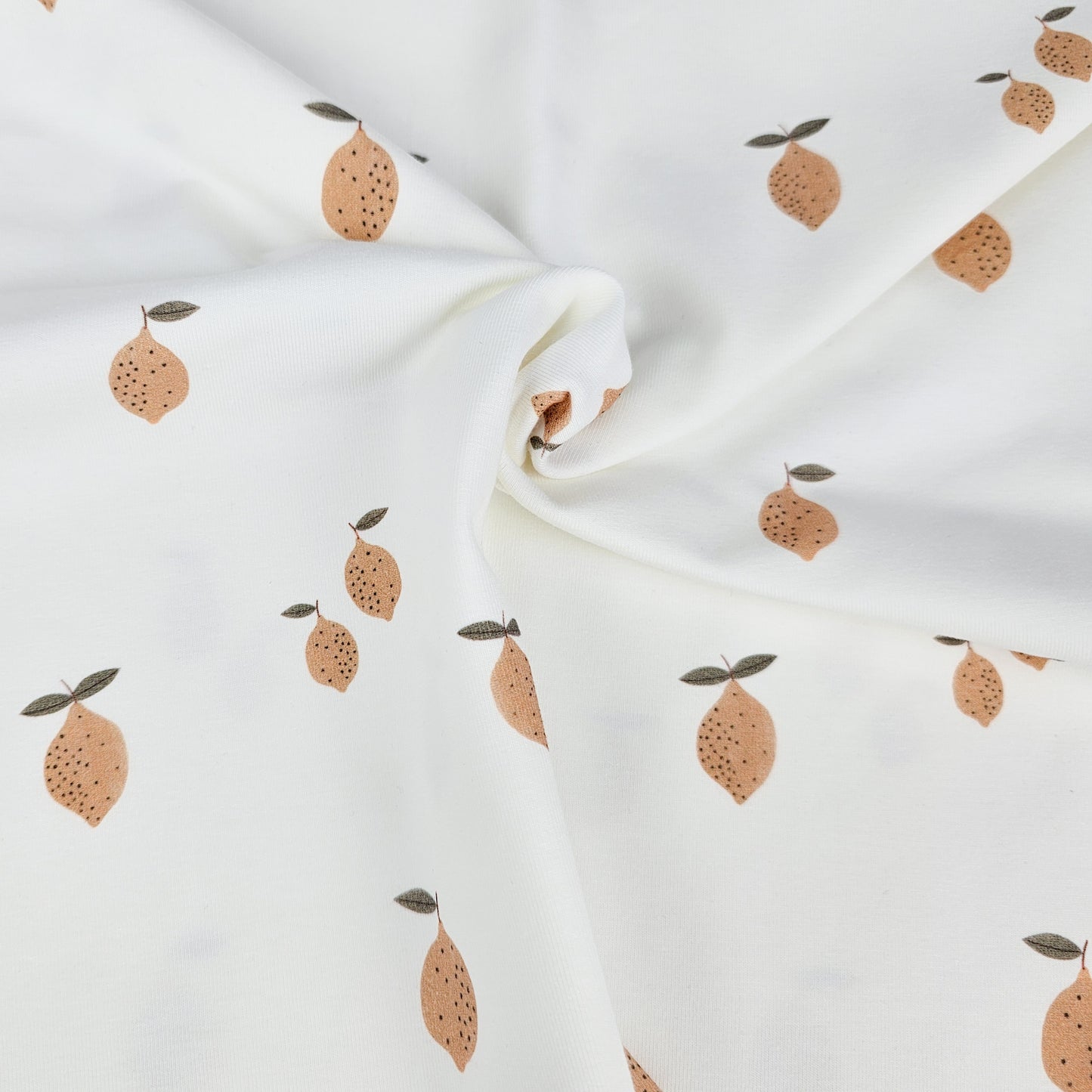 Jersey Zitronen von Family Fabrics