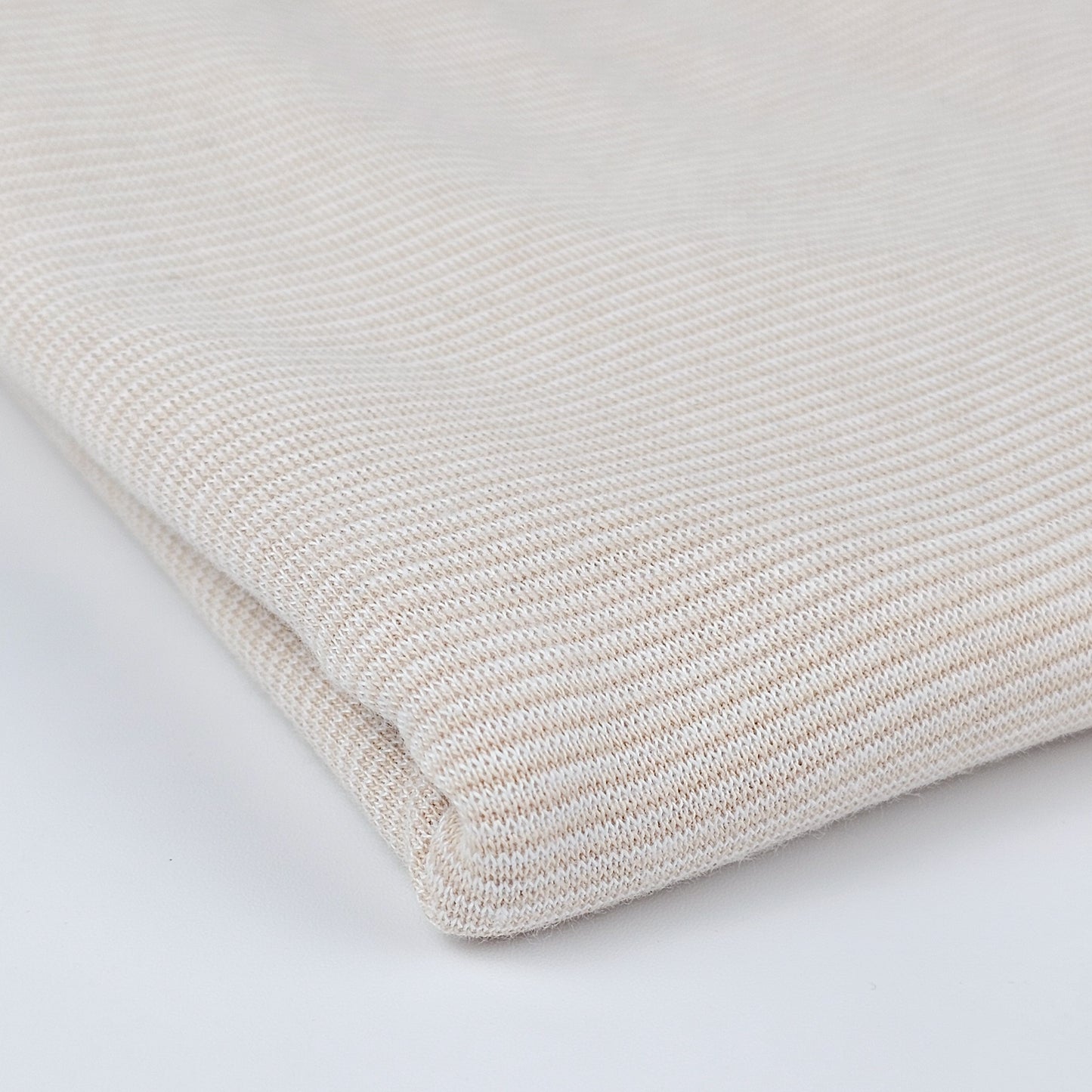 Ringel-Bündchen beige