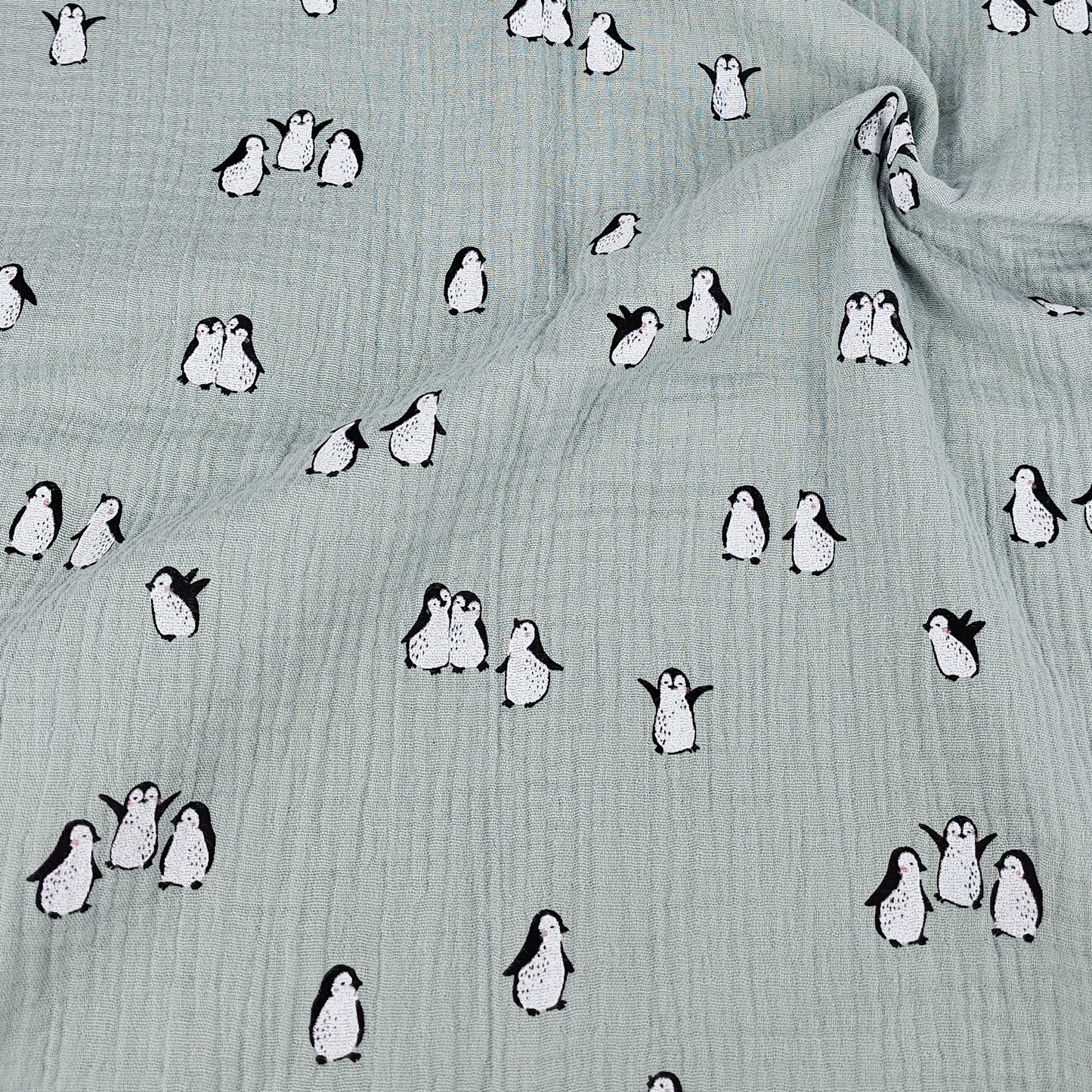 Musselin Pinguine