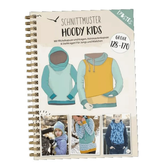 Schnittmuster Hoody Kids Gr. 128-170 - Stoff bei elli&else