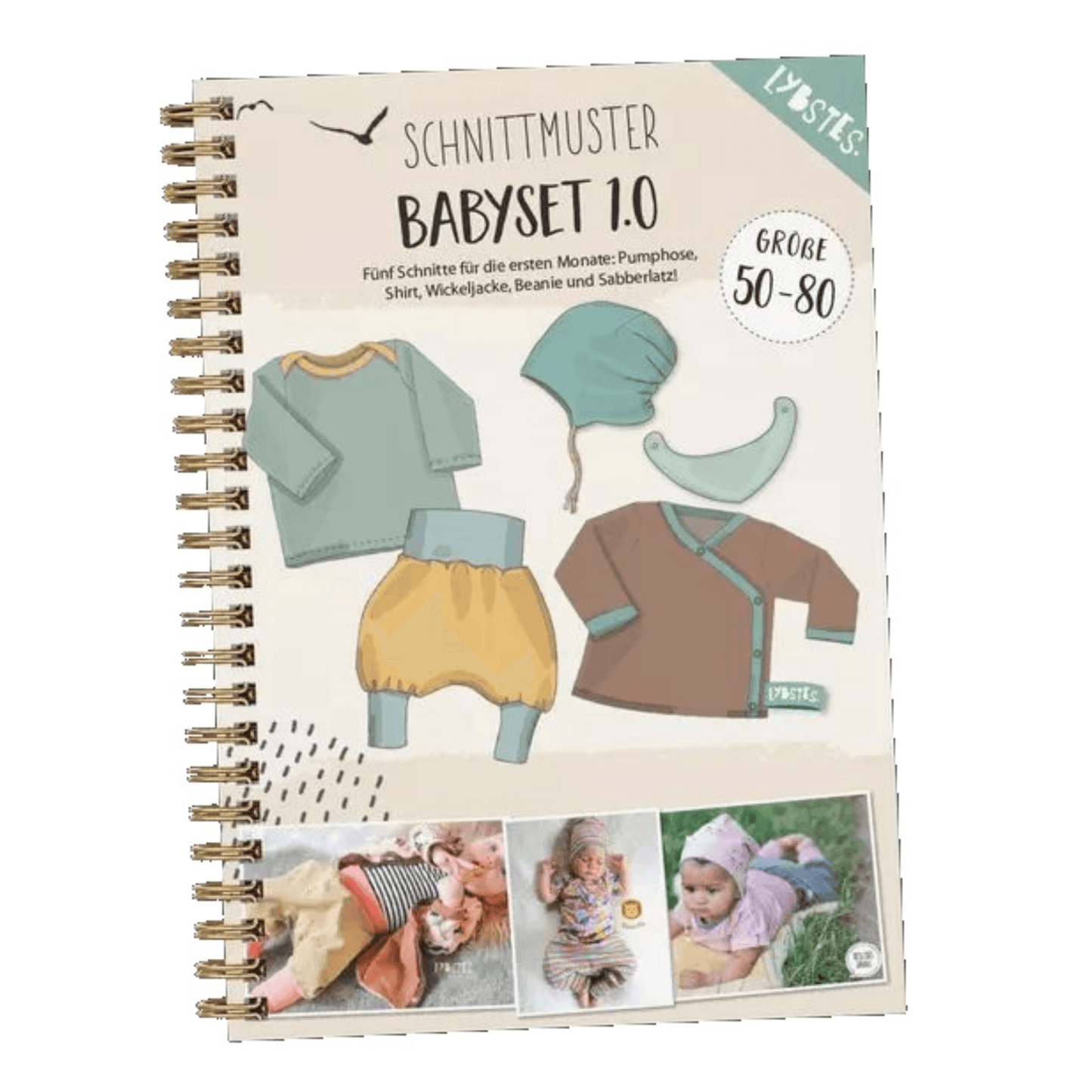 Schnittmuster Babyset 1 Gr. 50-80 - elli&else