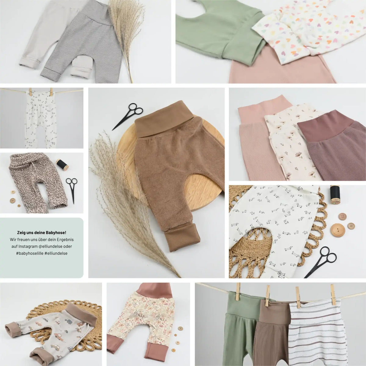 Schnittmuster Babyhose LILLE | E-Book
