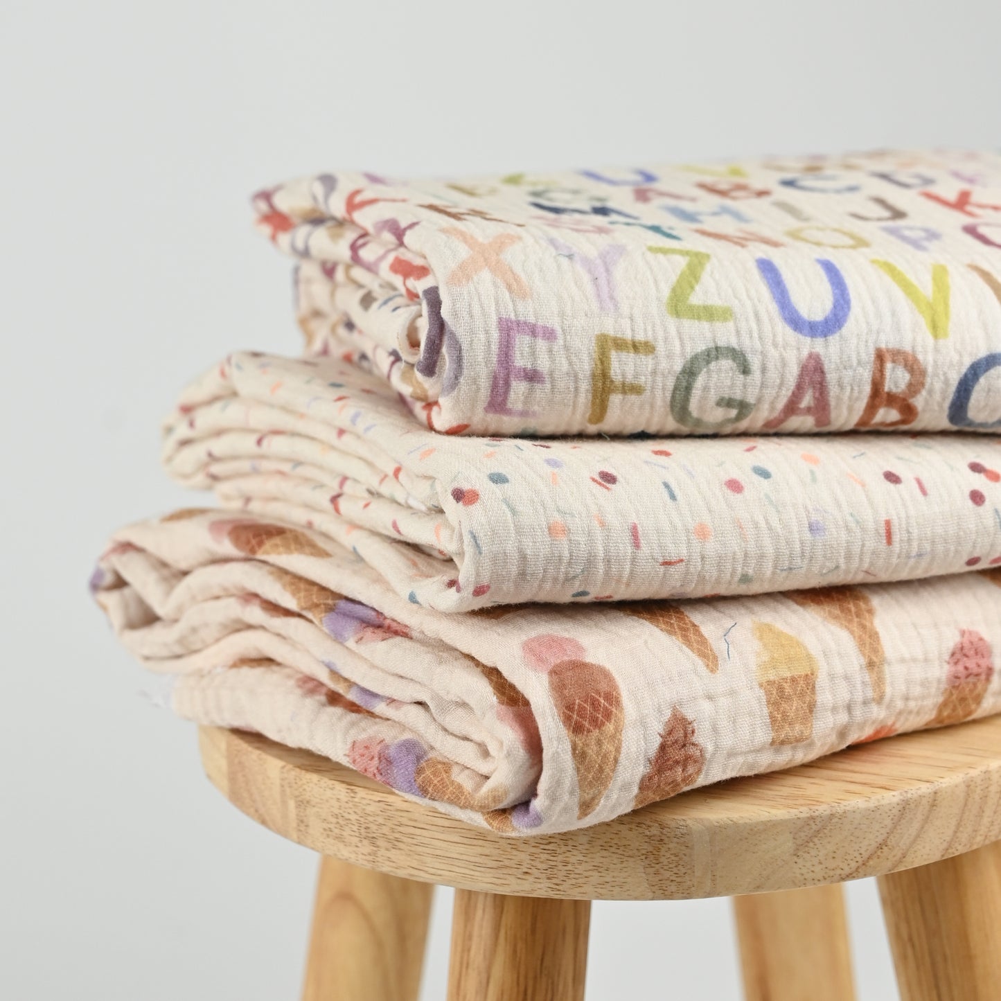Musselin Eiscreme | Family Fabrics