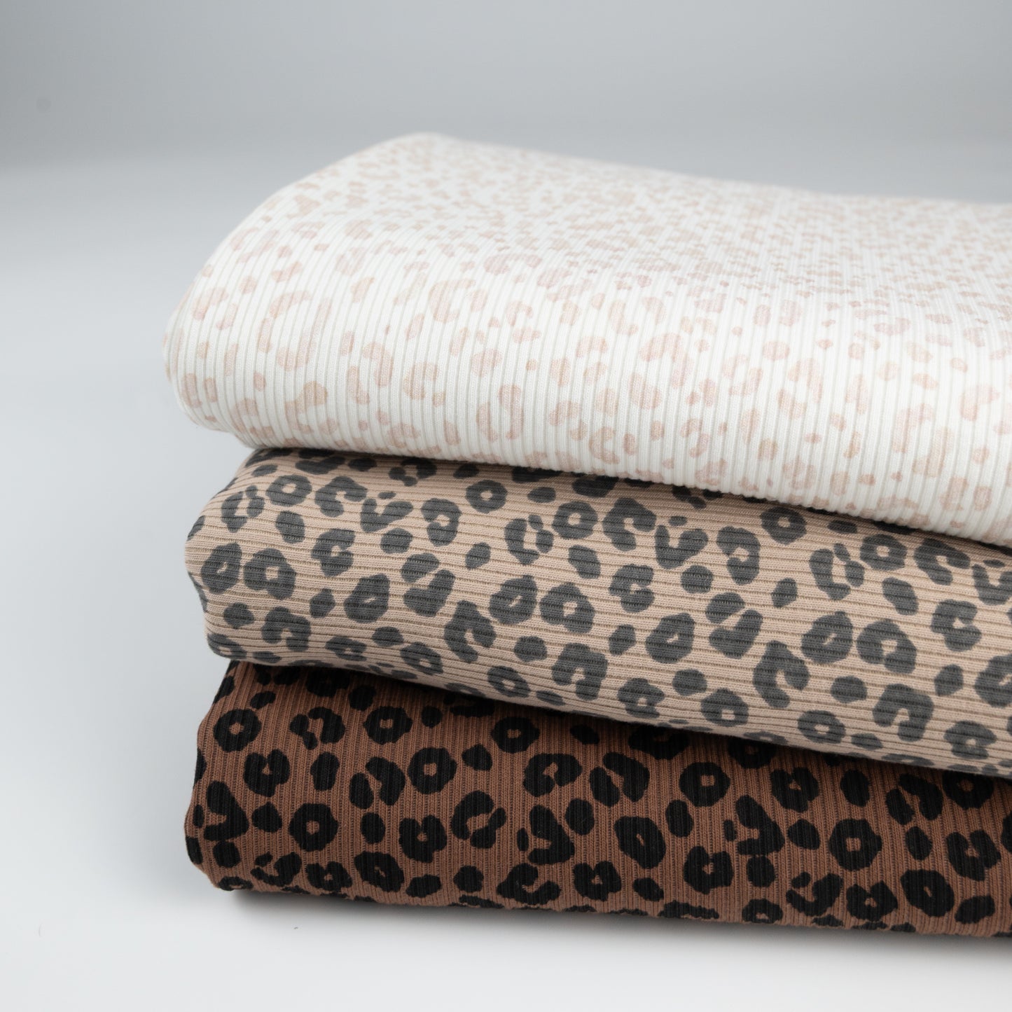 Rib Jersey Leo Print braun - elli&else