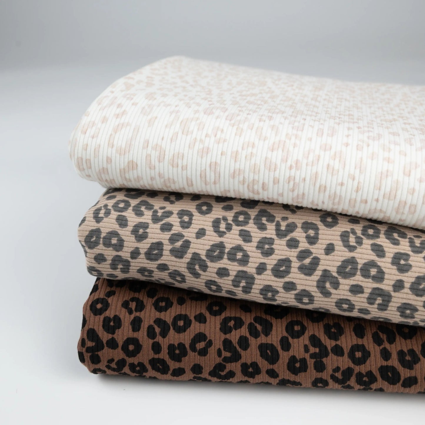 Rib Jersey Leo Print braun - elli&else