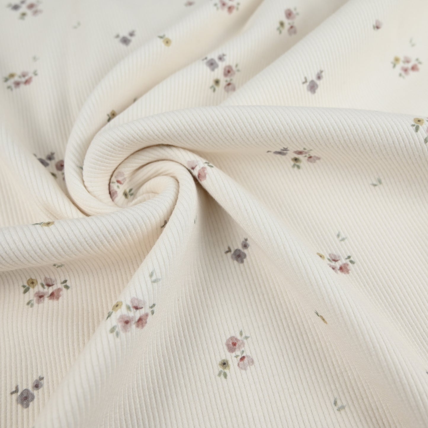 Rib Jersey Fine Fleurs - elli&else