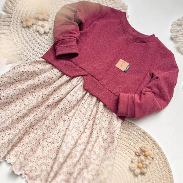 Jersey Flowerbomb beige von Family Fabrics - elli&else