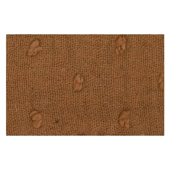 Musselin Dobby - cognac - elli&else