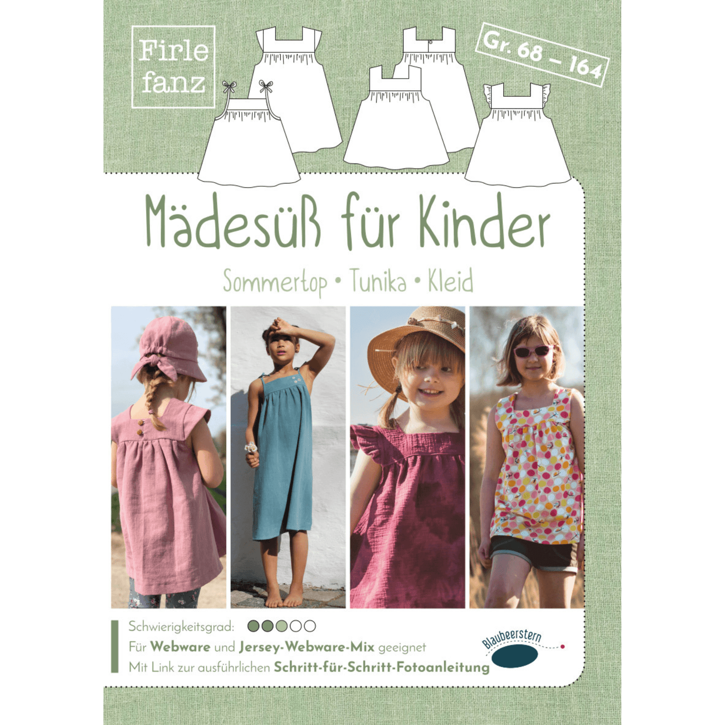 Sommerkleid Tunika Sommertop | Firlefanz - elli&else