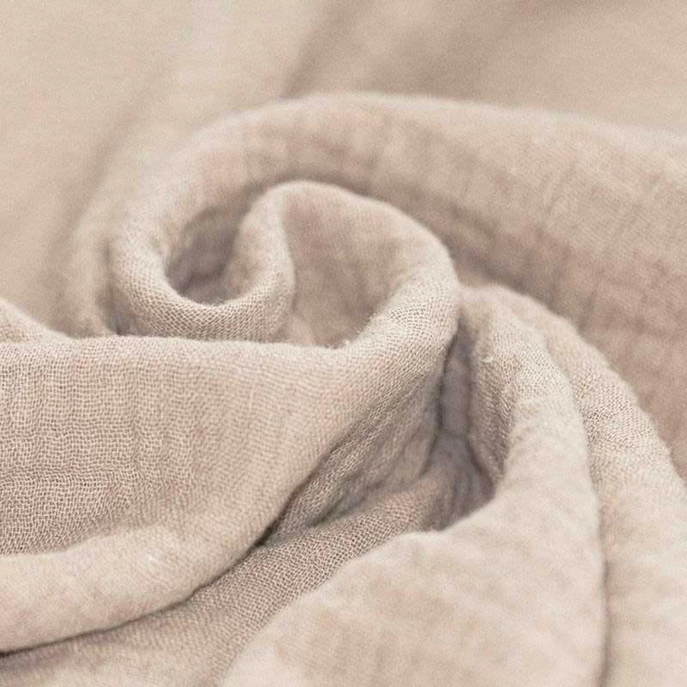 Musselin uni hellbeige - elli&else