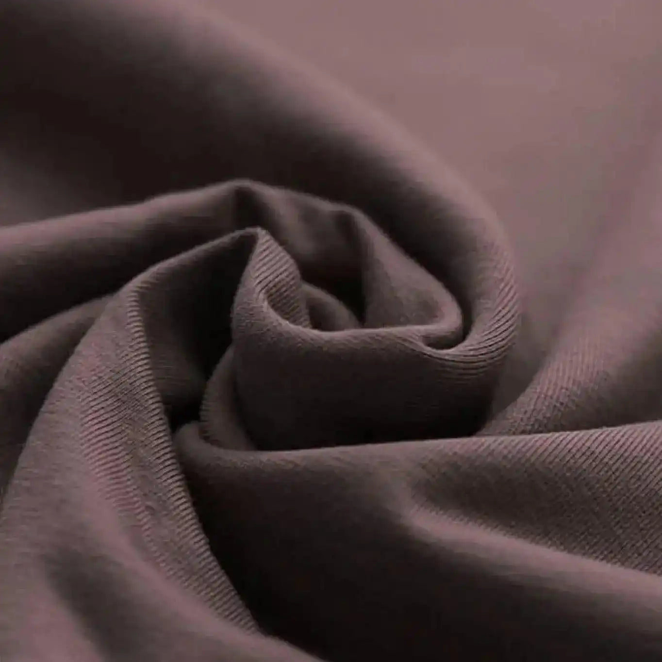 Bio Jersey uni dunkle mauve - Stoff bei elli&else