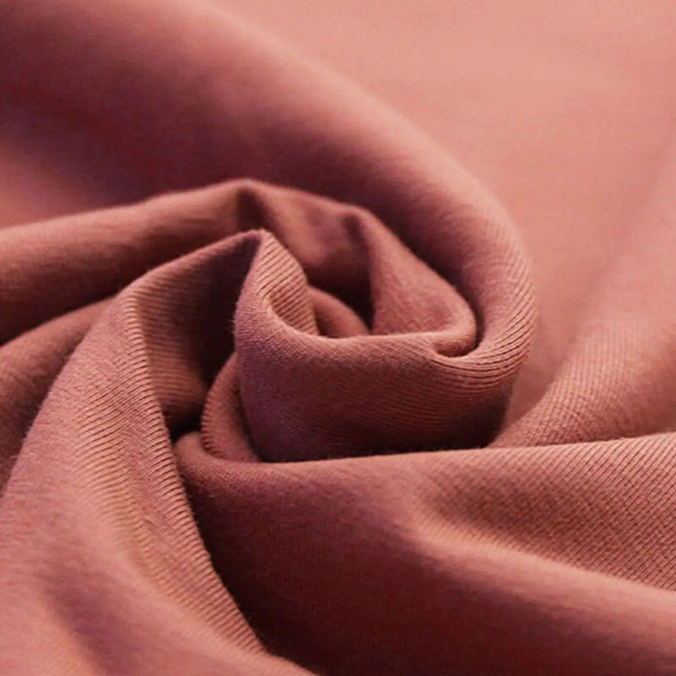 Bio Jersey uni lehm rosa - elli&else