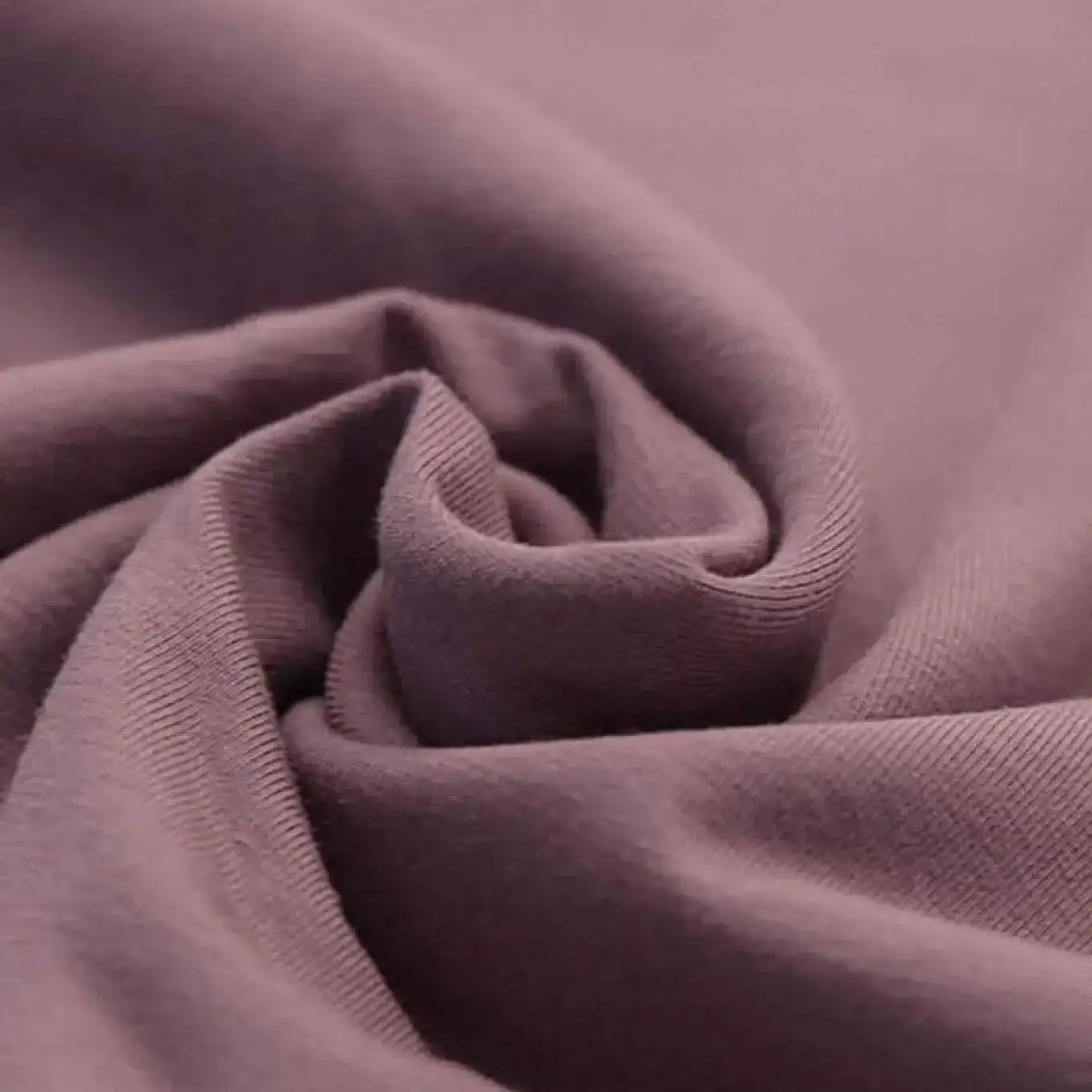 Bio Jersey uni mauve - Stoff bei elli&else