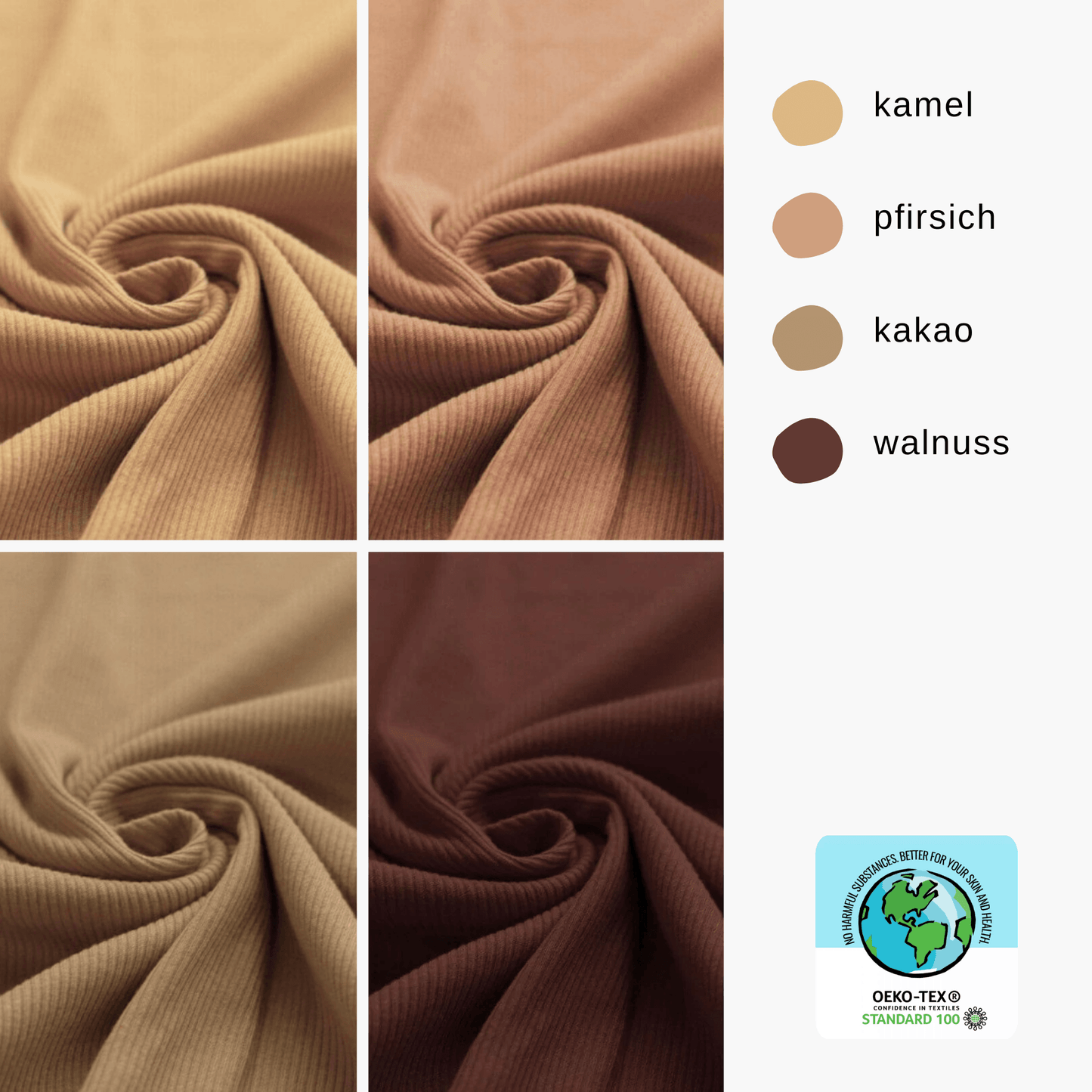 Rib Jersey - verschiedene Farben - elli&else