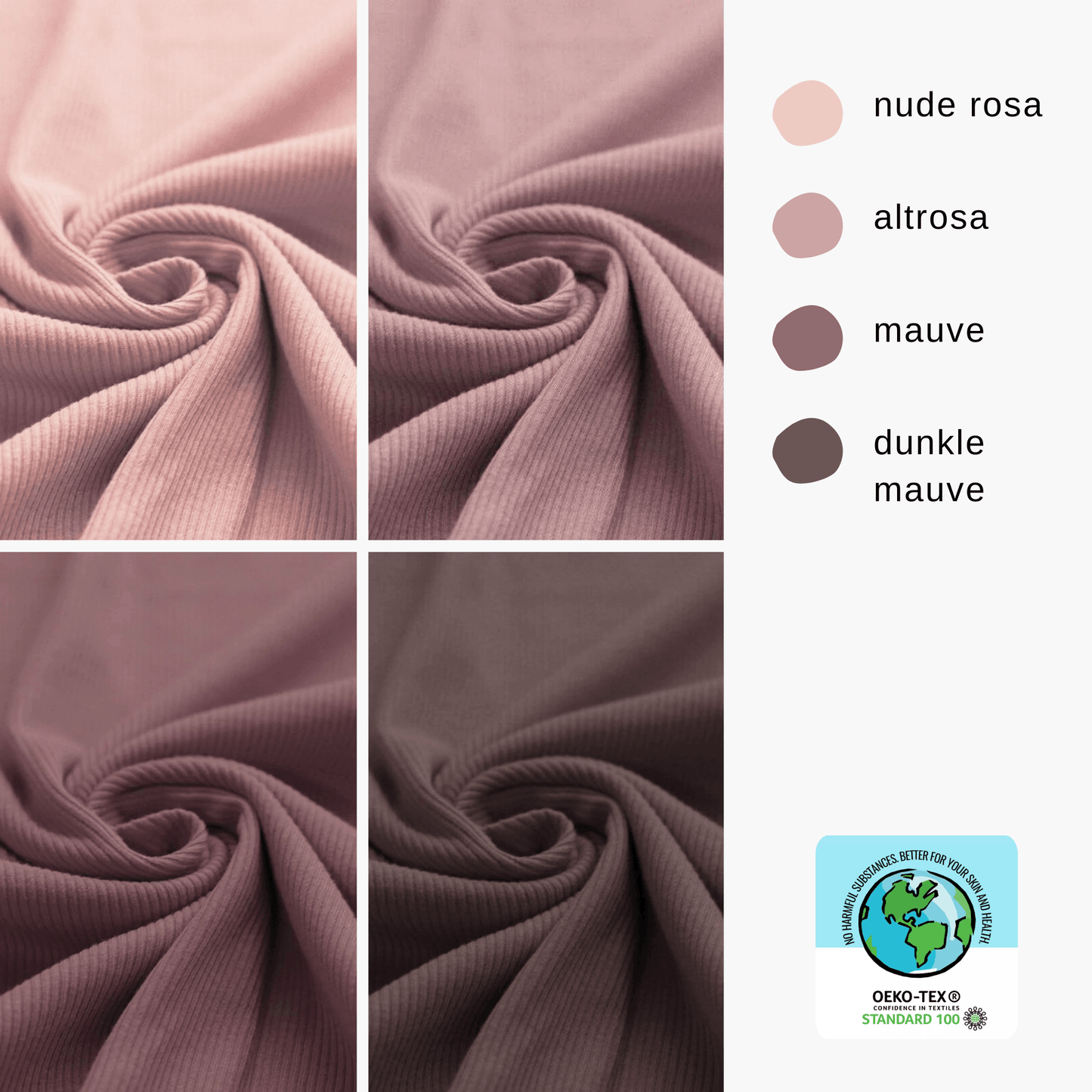 Rib Jersey - verschiedene Farben - elli&else