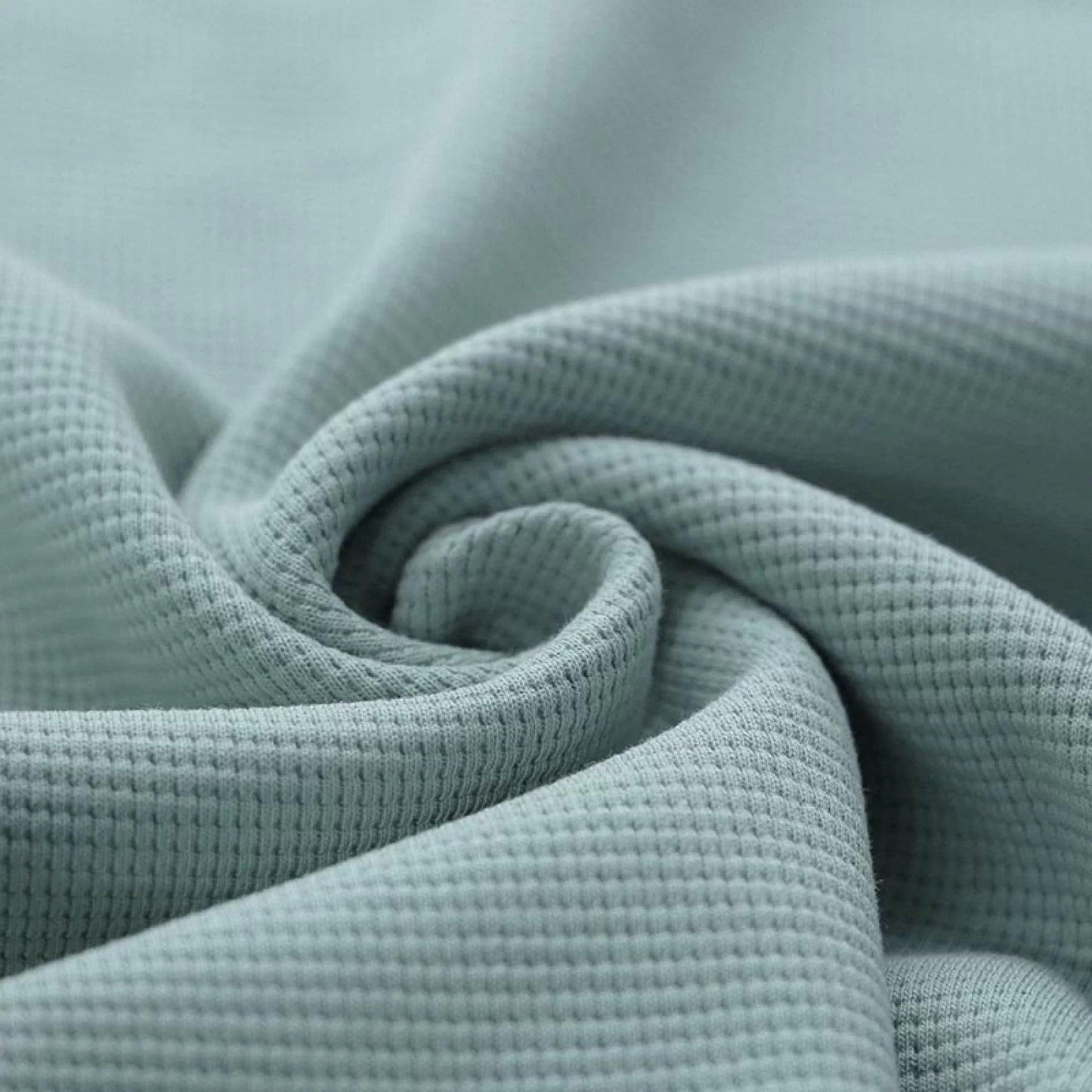 Waffelstrick Jersey mint - elli&else