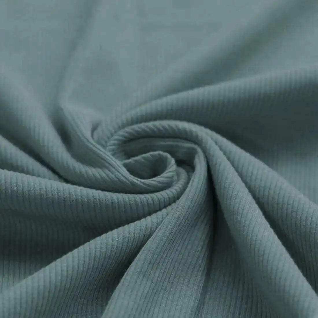 Rib Jersey altgrün - Stoff bei elli&else