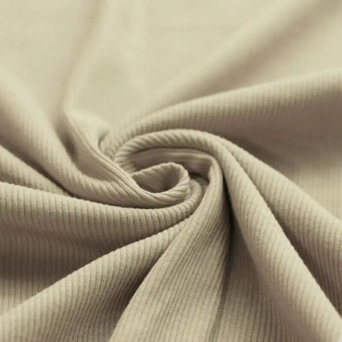Rib Jersey beige - Stoff bei elli&else