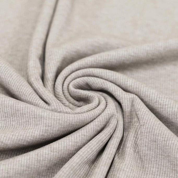 Rib Jersey uni meliert - elli&else