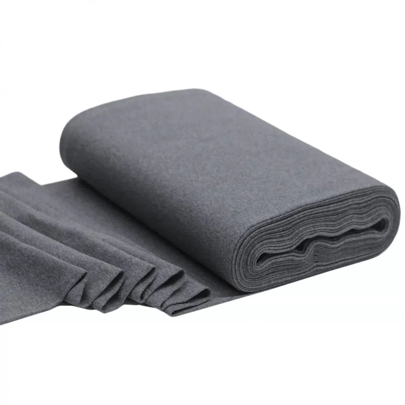 Bündchen anthrazit meliert Meterware - elli&else