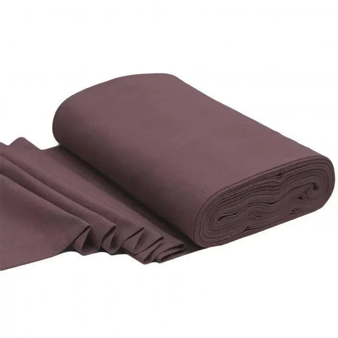 Bündchen dunkle mauve Meterware - elli&else