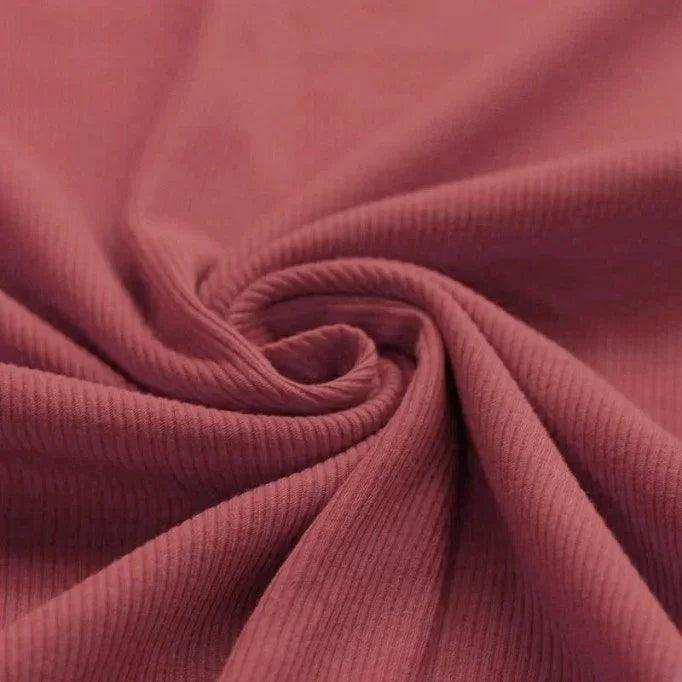 Rib Jersey himbeer - Stoff bei elli&else