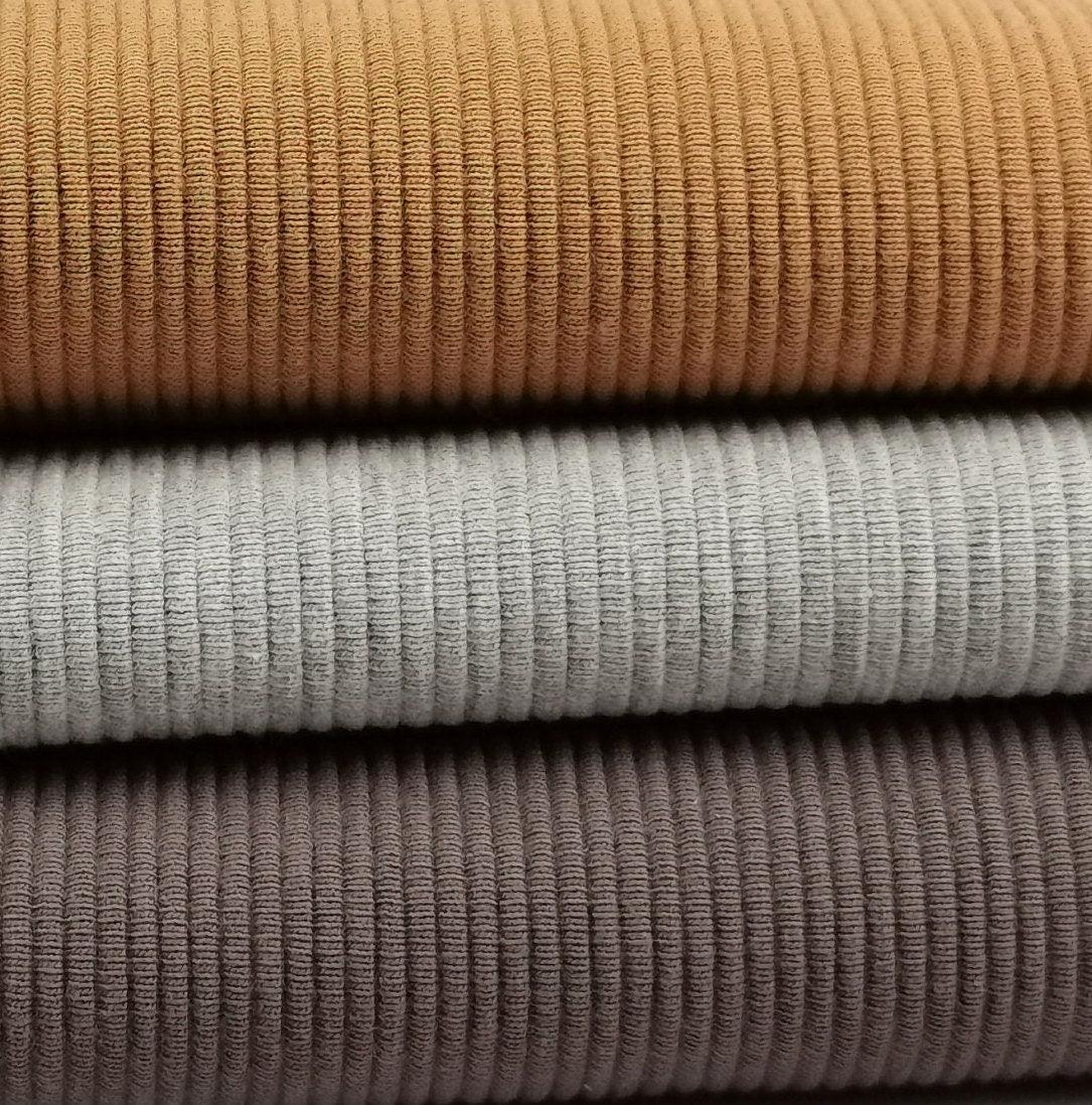 Ottoman Rippjersey in Naturfarben - elli&else
