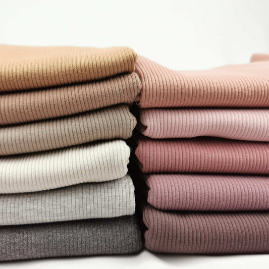 Rib Jersey - verschiedene Farben - Stoff von elli&else.
