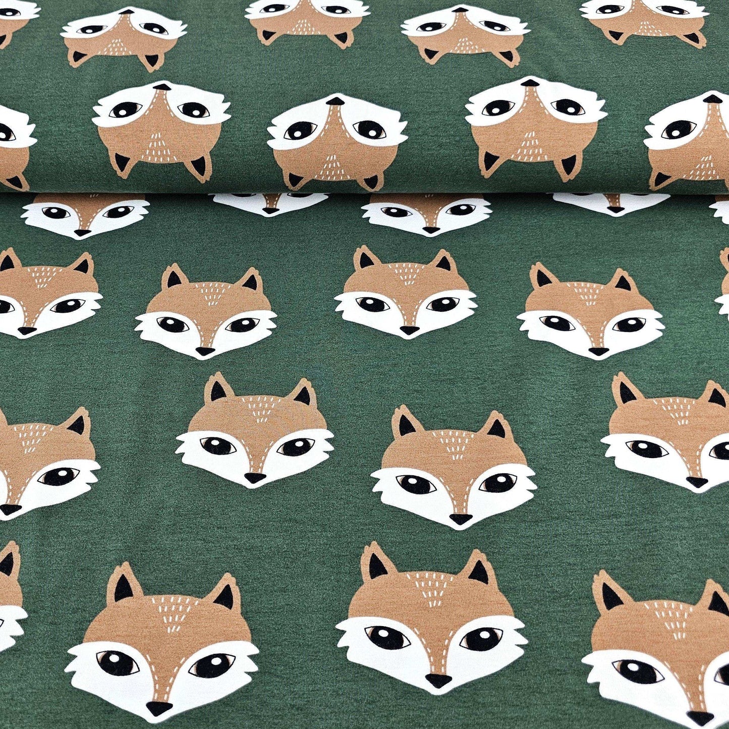 Bio Jersey Eichhörnchen - Stoff bei elli&else