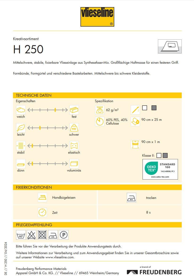 Vlieseline H250 - elli&else