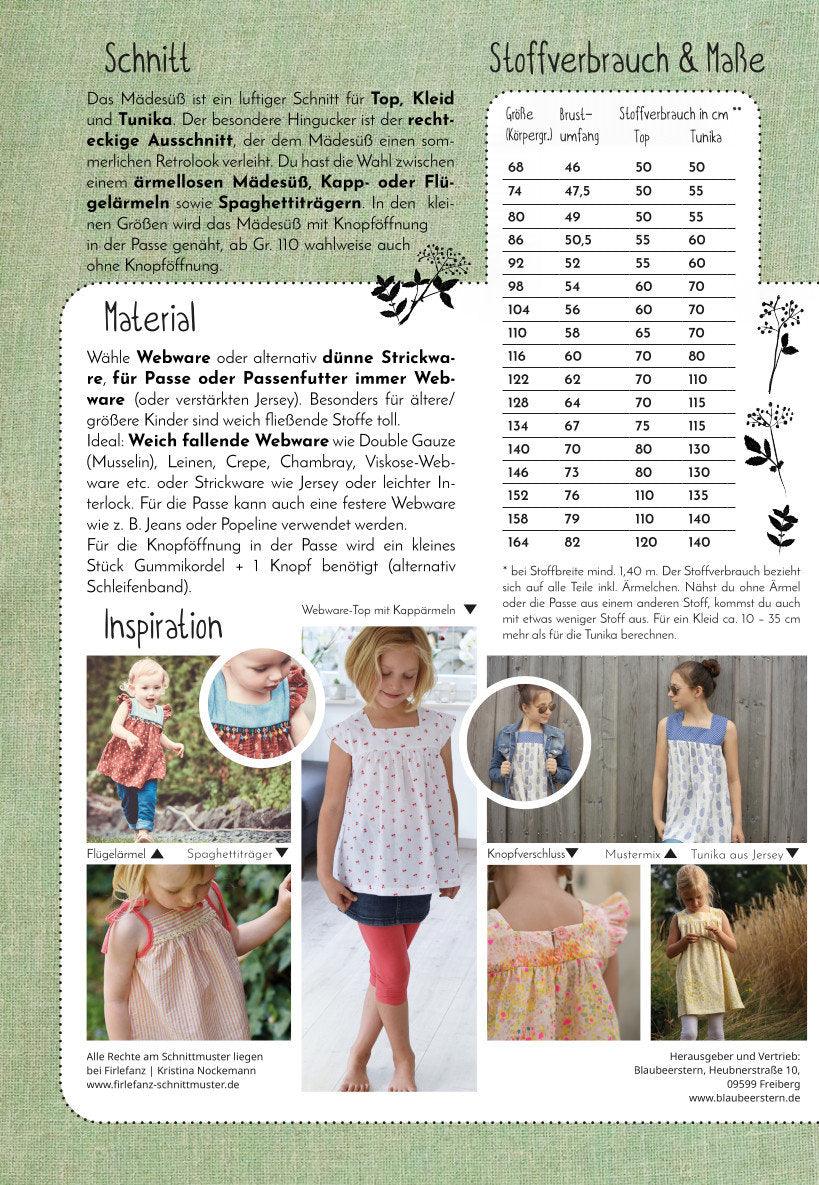 Sommerkleid Tunika Sommertop | Firlefanz - elli&else
