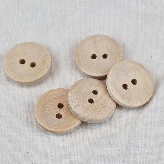 Holzknopf Esche - Stoff bei elli&else