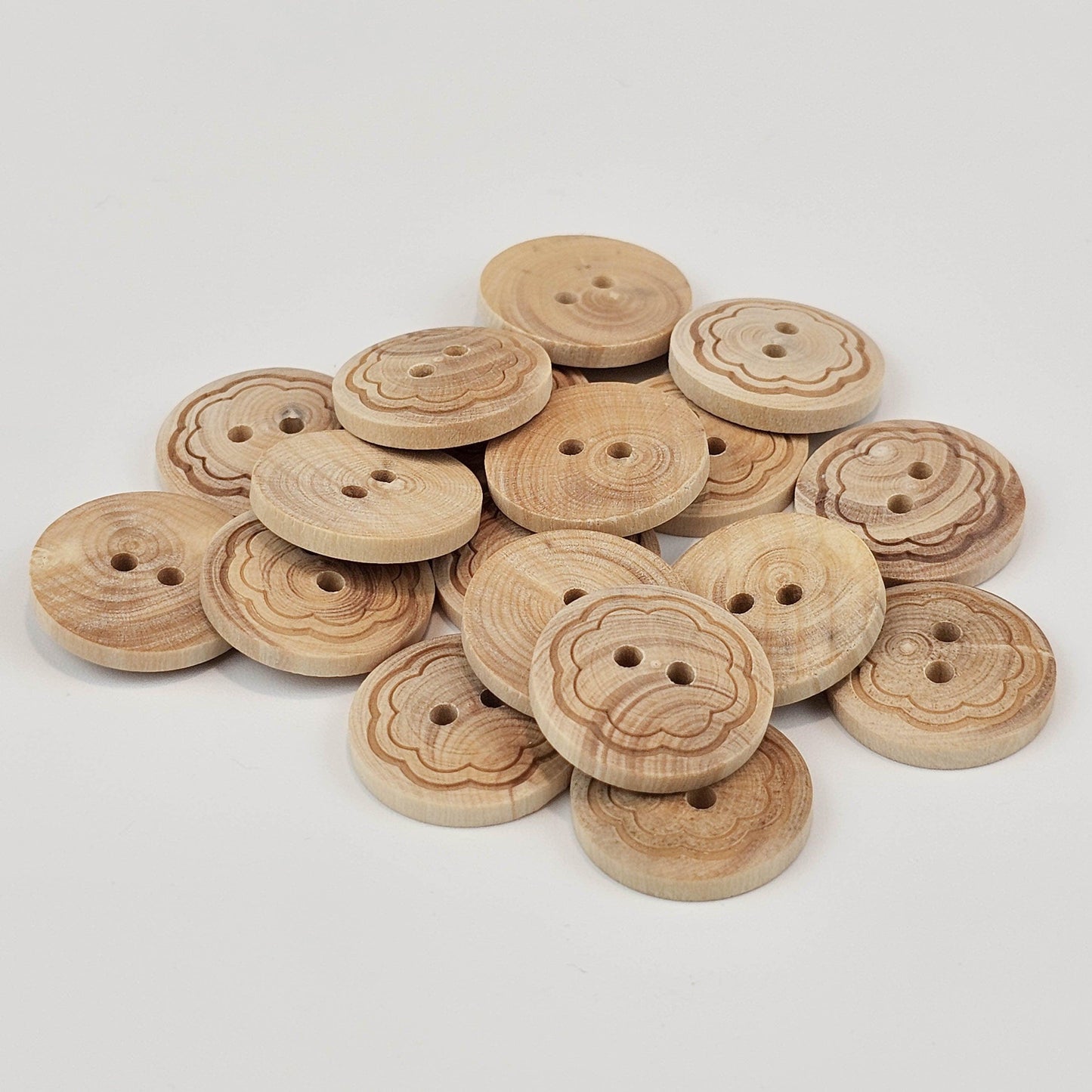 Holzknopf Blume - elli&else