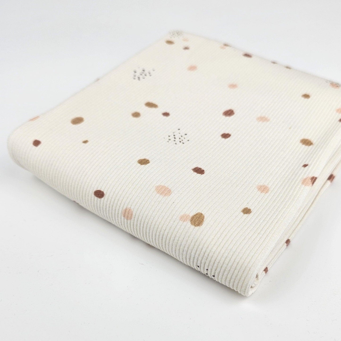 Rib Jersey Konfetti beige - elli&else