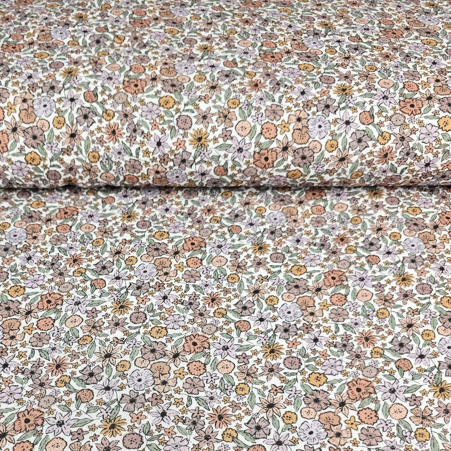 Musselin Boho Blumen - Family Fabrics - elli&else