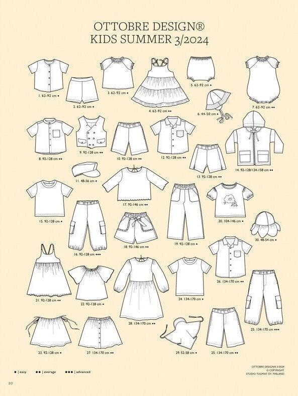 Ottobre design kids - Sommer 3/2024 - elli&else