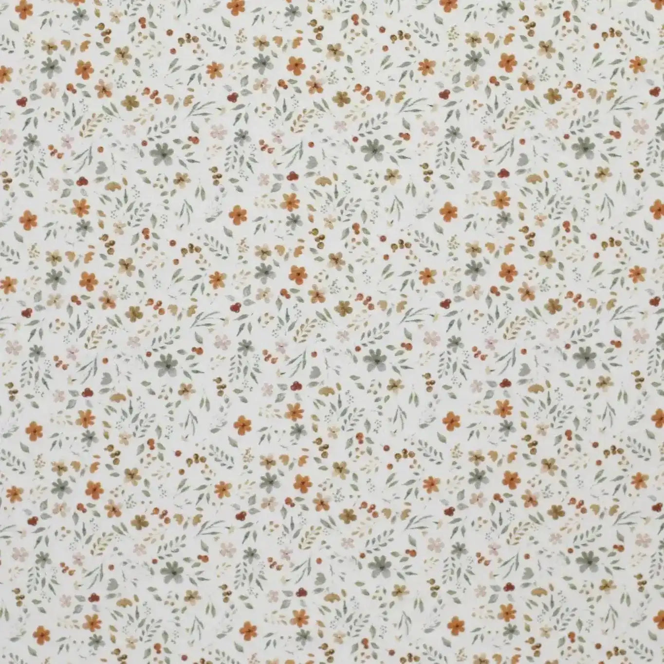 Jersey Blumenwiese beige - Stoff bei elli&else