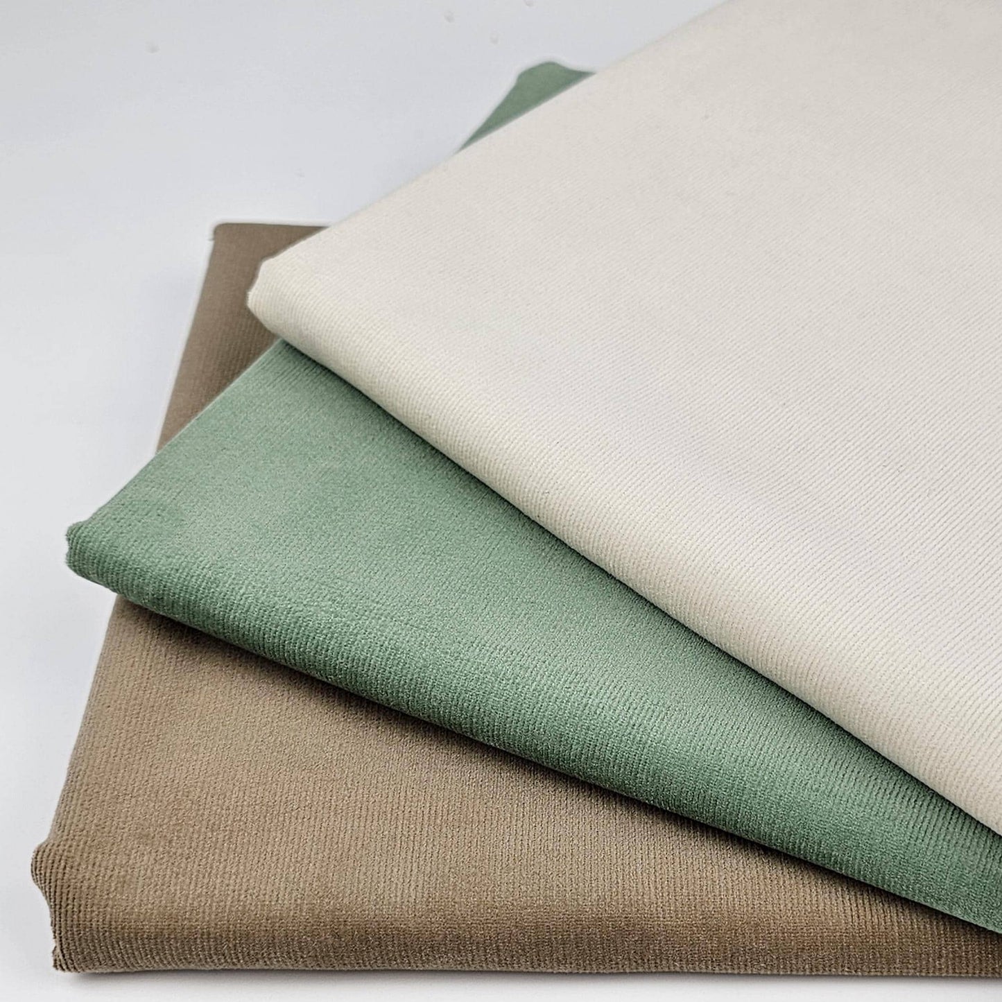 Babycord Baumwolle mit Stretch - beige - elli&else