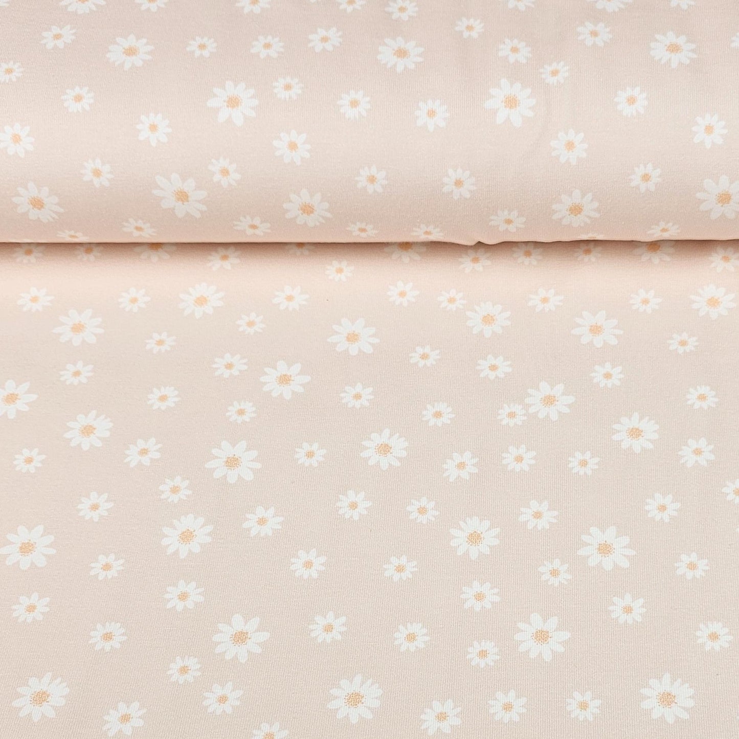 Jersey Gänseblümchen soft rosa - elli&else